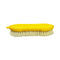 yellow brush head with yellow brissels, 9 Inch Pointed Poly Bristle Scrub Brush, GENERAL CLEANING, BRUSHES, 3620