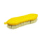 yellow brush head with yellow brissels, 9 Inch Pointed Poly Bristle Scrub Brush, GENERAL CLEANING, BRUSHES, 3620