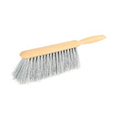 natural colored wood block handle and grey brissels, Soft Poly Fiber Bannister Brush With 14 Inch Plastic Block, GENERAL CLEANING, BRUSHES, 3606