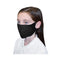 side view girl mask, Reusable Children'S Face Mask Black Polyester/Spandex, Package, 10 Packs of 100, PPE-PERSONAL PROTECTIVE EQUIPMENT, MASKS, COVID ESSENTIALS, 7747