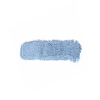 blue static cling dust mop close up 18inch x 5inch slip-on, Pro-Stat® Blue Slip-On Dust Mop Head, SIZE, 18 Inch X 5 Inch, FLOOR CLEANING, DUST MOPS, 3300