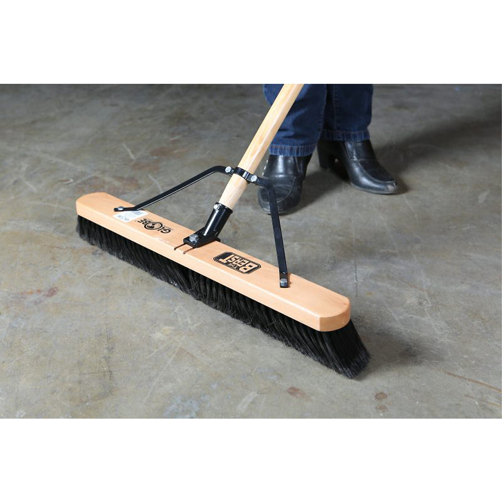 The Beast™ Assembled Wood Block Contractor Push Brooms
