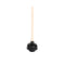 black toilet rubber head suction with wooden handle, Hydroforce Toilet Plunger, WASHROOM CARE, PLUNGERS, 3455