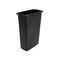 rectangular black garbage bin, 24 Gallon Slim Container, COLOR, Black, WASTE, SLIM CONTAINERS & LIDS, Best Seller, 9512