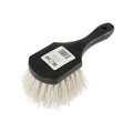 short black handle brush with white brissels, Gong Brush, SIZE, Short Handle, GENERAL CLEANING, BRUSHES, 4100