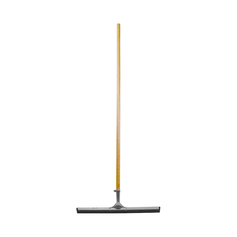 silver head squeegee with black rubber with wooden handle, Straight Black Rubber Squeegee, SIZE, 18 Inch, FLOOR CLEANING, FLOOR SQUEEGEES, 4092,4093,4082,4083