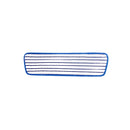 white and blue stripe with blue binding, Microfiber Flip Mop With 48 Inch Metal Handle, MICROFIBER, FLOOR PADS, 3375