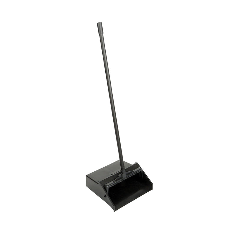 black lobby dust pansa with tall handle, Lobby Dustpan, FLOOR CLEANING, DUST PANS, Best Seller, 3031