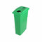 grey garbage bin with green bottle and can slim lid, Bottle And Can Slim Lid, WASTE, SLIM CONTAINERS & LIDS, 9503