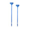 blue quick release mop handle closed 54 inch and 60 inch, Quick Release Metal Mop Handle, SIZE, 54 Inch, FLOOR CLEANING, HANDLES, Best Seller, 3122,3121