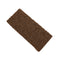 rough rectangular brown scrub, Utility Pads, SIZE, Heavy-Duty, COLOR, Brown, GENERAL CLEANING, UTILTY PADS, 3753