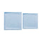 blue glass/ tile cleaning cloth 14x14", 3128,3129