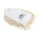 static cling dust mop close up natural tie-on top view, Cotton Tie-On Dust Mop Head, SIZE, 18 Inch X 5 Inch, FLOOR CLEANING, DUST MOPS, 3550, 3551,3552,3553,3554