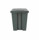 step on bin back view, Step On, SIZE, 8 Gallon, WASTE, STEP-ON CONTAINERS, COVID ESSENTIALS, 9672,9673,9674