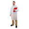 lab coats worn red clip board man, Disposable Lab Coat, SIZE, Medium, PPE-PERSONAL PROTECTIVE EQUIPMENT, LAB COATS, COVID ESSENTIALS, 7715, 7716,7717,7718,7719