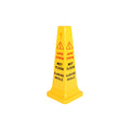 yellow standing cone floor, Safety Cone English-French, SIZE, Small / 26 Inch H, SAFETY, CONES, 7200