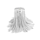 mop with synthetic thread strands 12oz, Syn-Pro® Synthetic Narrow Band Wet White Cut End Mop, SIZE, 12 Oz, FLOOR CLEANING, WET MOPS, 3085