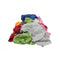 colorsful packaged assortment of fabrics packaged, 25 Lbs Bag Of Rags, GENERAL CLEANING, TERRY TOWELS & RAGS, 7552