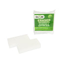 2 white sponges with green packaing, Erase-It-Sponge, Package, Small Pack / 2 Per Bag (24 Bags Per Case), GENERAL CLEANING, SPONGES & SCOURS, 4028