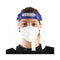 woman wearing face shield front with face mask, Face Shield Anti-Fog, PPE-PERSONAL PROTECTIVE EQUIPMENT, FACE SHIELD, COVID ESSENTIALS, 7740