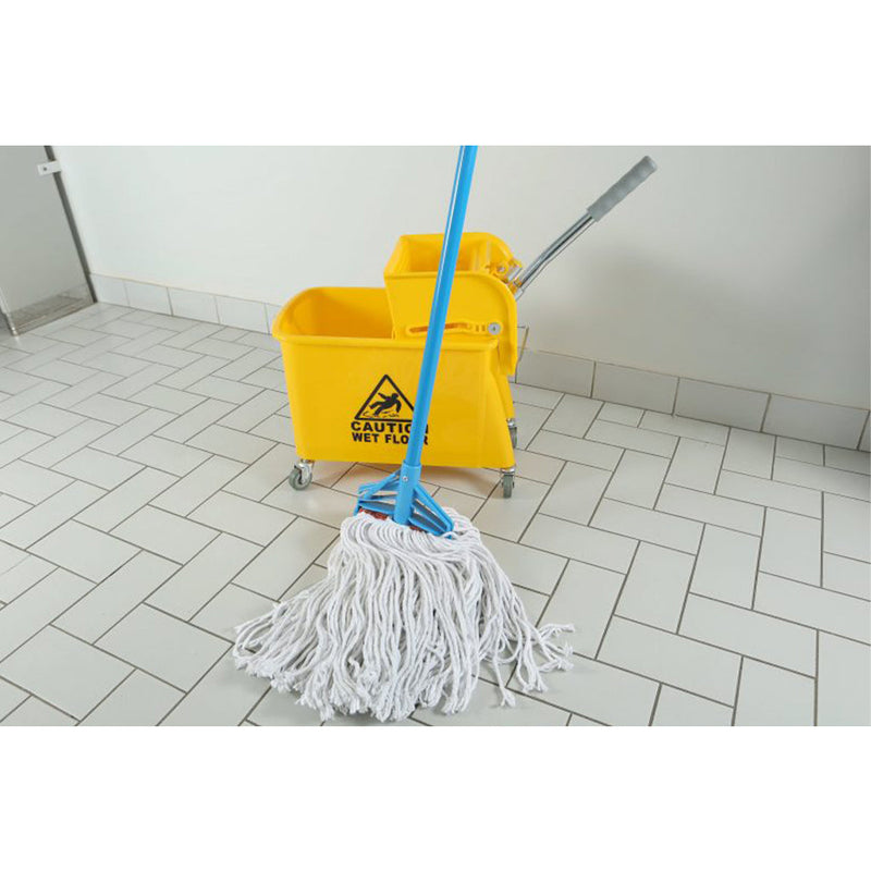 Sidepress Bucket And Wringer Yellow, SIZE, 21 Qt Yellow, FLOOR CLEANING, BUCKETS & WRINGERS, 3082