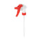 red spray trigger and bottle next accent with white body, Trigger Sprayer, SIZE, 8 Inch Tube With 24 Oz Bottle, COLOR, Red, GENERAL CLEANING, TRIGGERS PUMPS & BOTTLES & CAPS, COVID ESSENTIALS, 3557