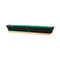 natural wood block broom brush with black and green colored brissels, Value Line Medium Push Broom Head, SIZE, 24 Inch, FLOOR CLEANING, PUSH BROOMS, 4453