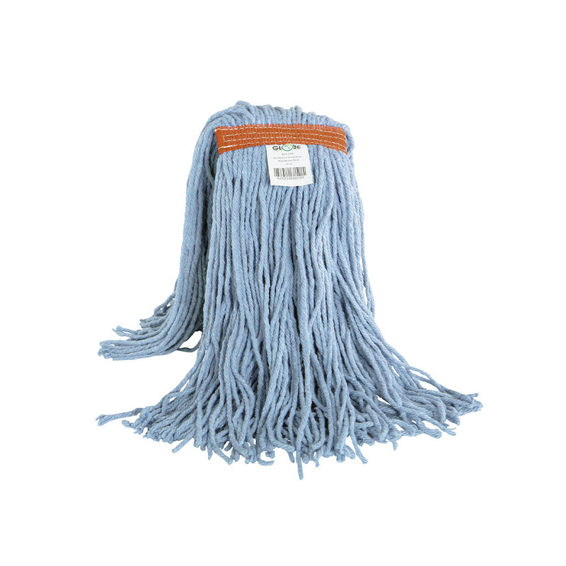 mop synthetic blue looped thread strands 20oz, Syn-Pro® Synthetic Narrow Band Wet Blue Cut End Mop, SIZE, 20 Oz, FLOOR CLEANING, WET MOPS, 3097