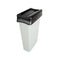 grey garbage bin with swing garbage lid, Swing Lid Slim Lid, WASTE, SLIM CONTAINERS & LIDS, 9515