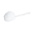 white toilet brush handle with white rough cleaning pom, Bowl Swab, WASHROOM CARE, BOWL SWABS, 3000