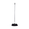 curved brush head with black brissels and metal handle, 14 Inch Spartan Premium Curved Magnetic Broom With 48 Inch Metal Handle, FLOOR CLEANING, ANGLE BROOMS, Best Seller, 4009