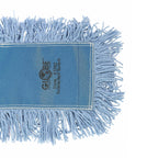 blue static cling dust mop close up back slip-on, Pro-Stat® Blue Slip-On Dust Mop Head, SIZE, 18 Inch X 5 Inch, FLOOR CLEANING, DUST MOPS, 3300,3301,3302,3303