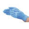 blue stretching gloves on hands, Sky Blue 4 Mil Nitrile Gloves Powder-Free, SIZE, Small, Package, 10 Boxes of 100, GLOVES, NITRILE, NEW,7810,7811,7812,7813, 7814