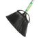angled brush head with black brissels and metal handle with green globe label, Angle Broom Wtih 48 Inch Metal Handle, SIZE, Regular 10 Inch, FLOOR CLEANING, ANGLE BROOMS, 4010