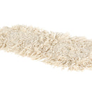 static cling dust mop in 18inch, 24inch, 36inch, 48inch, 60 inch by 5inch wide natural tie-on, Cotton Tie-On Dust Mop Head, SIZE, 18 Inch X 5 Inch, FLOOR CLEANING, DUST MOPS, 3550, 3551,3552,3553,3554