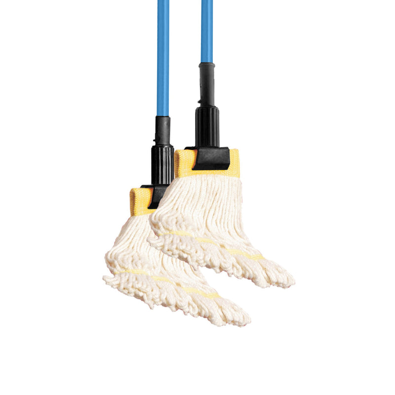 plastic mop clamp head, 60 Inch Jaws Clamp Style Mop Handle, FLOOR CLEANING, HANDLES, 3125