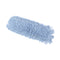 blue static cling dust mop close up tie-on, Pro-Stat® Blue Tie-On Dust Mop Head, SIZE, 18 Inch X 5 Inch, FLOOR CLEANING, DUST MOPS, 3100, 3101,3102,3103,3110