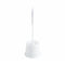 white toildet burhs with cupholder, 16 Inch Toilet Brush And Caddy Set, WASHROOM CARE, BOWL BRUSHES & CADDY SETS, 3452