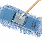 blue static cling dust mop close up breakaway frame handle slip-on, 3300,3301,3302,3303