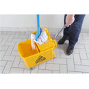 Sidepress Bucket And Wringer Yellow, SIZE, 21 Qt Yellow, FLOOR CLEANING, BUCKETS & WRINGERS, 3082